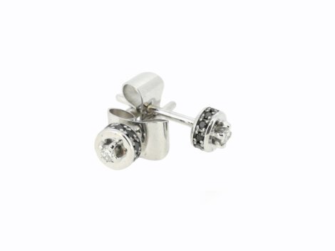 Auskarai su deimantais  dk358