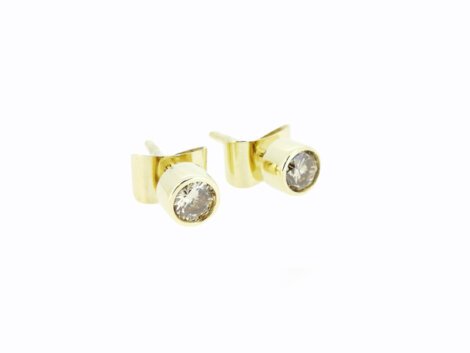 Auskarai su briliantais  dk238