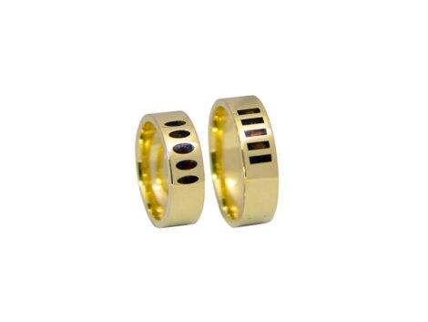 Vestuviniai žiedai su gintarais dk5017